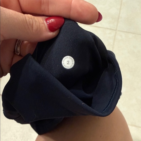 lululemon Navy Blue Leggings - Picture 3 of 3